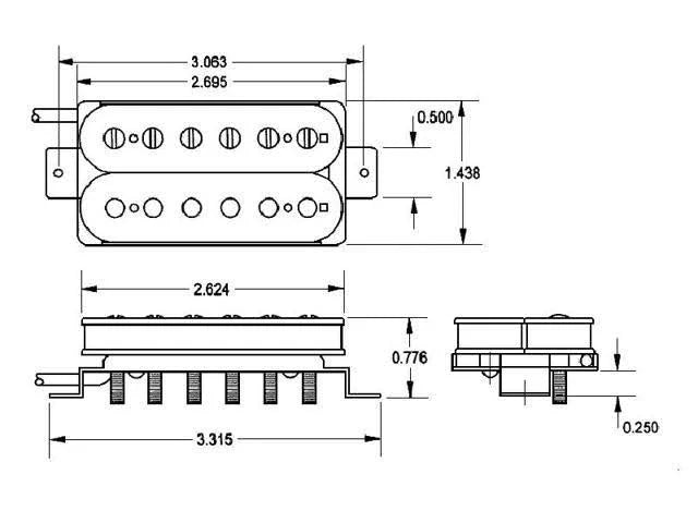 Pearly Gates Pickup White Bridge G851