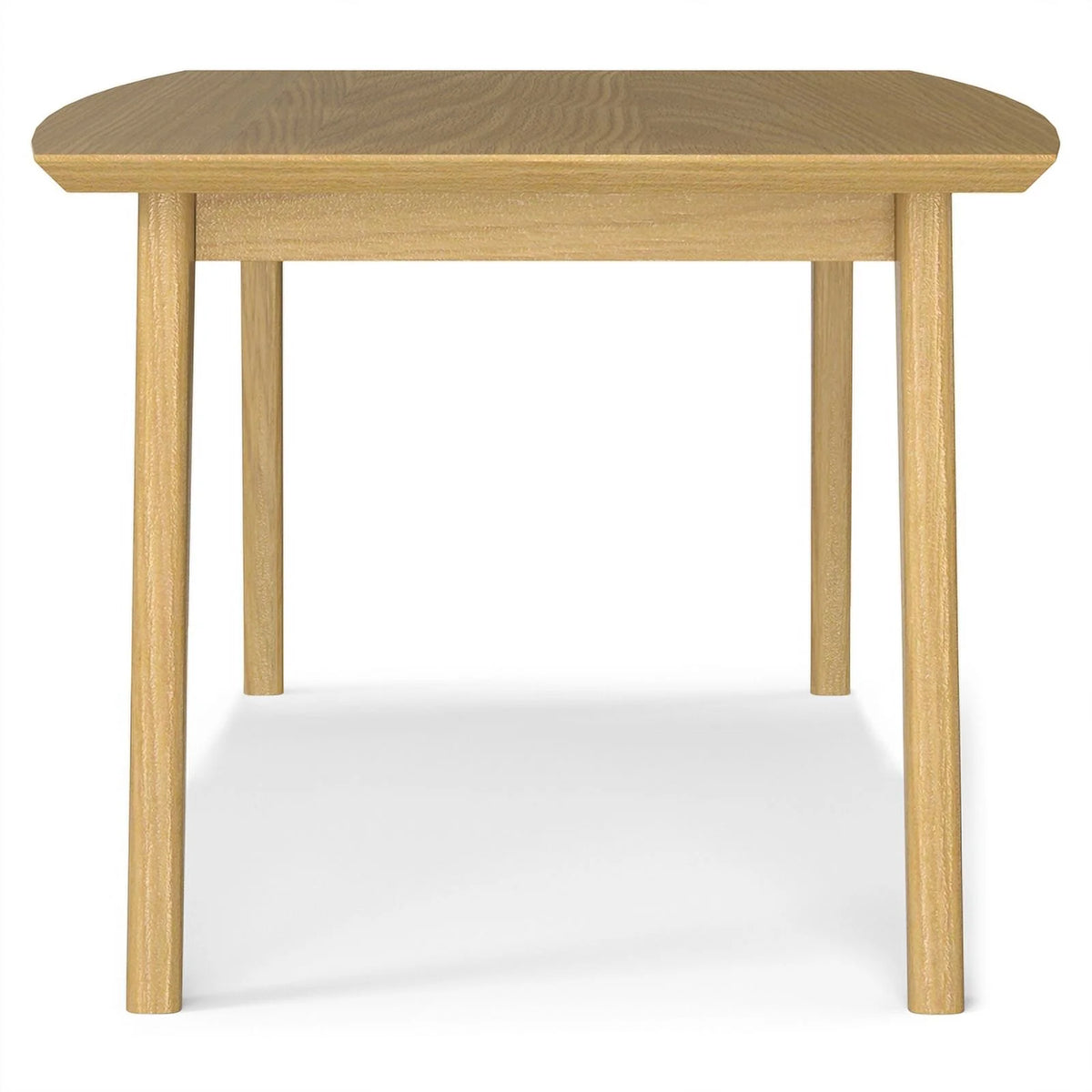 Rectangle Solid Wood Dining Table in Oak Q19725