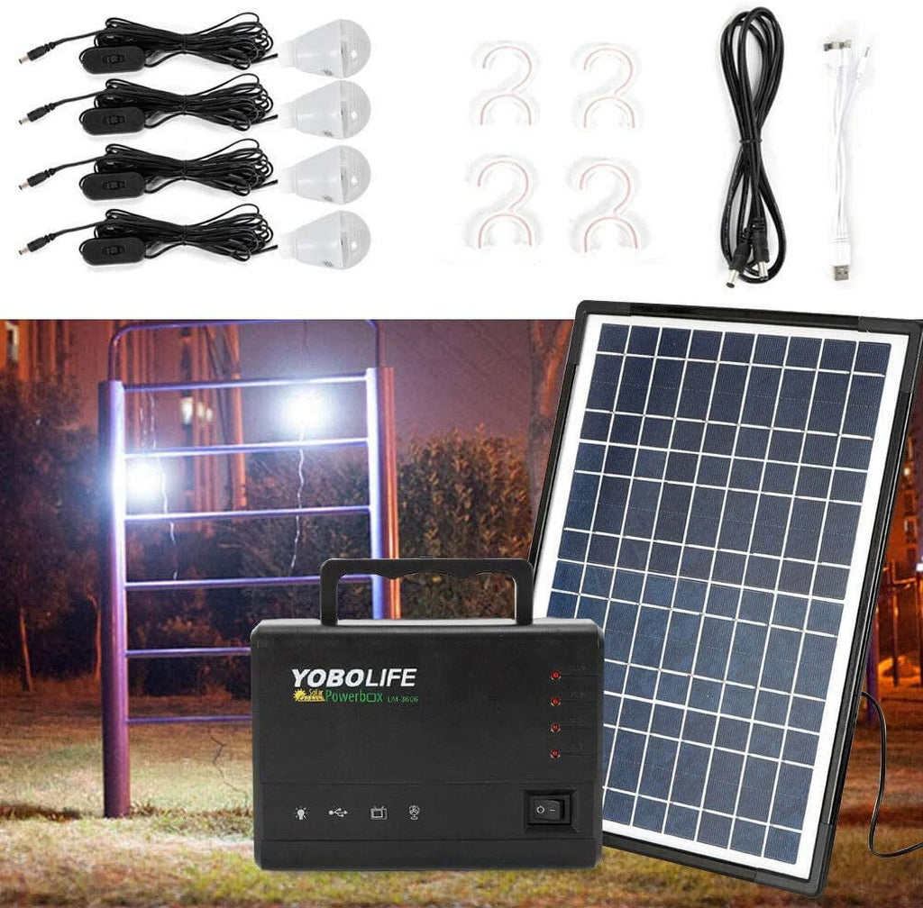 Portable Solar Power Inverter Generator with Solar Panel L2884