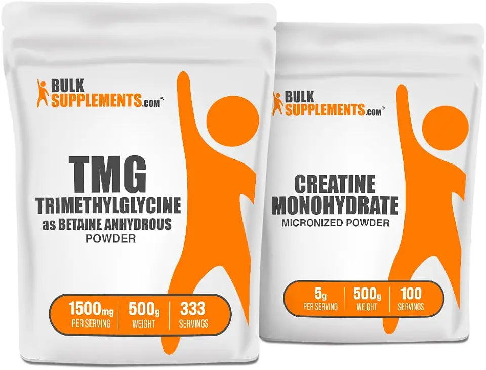 500g Trimethylglycine (TMG) + 500g Creatine Bundle V2735