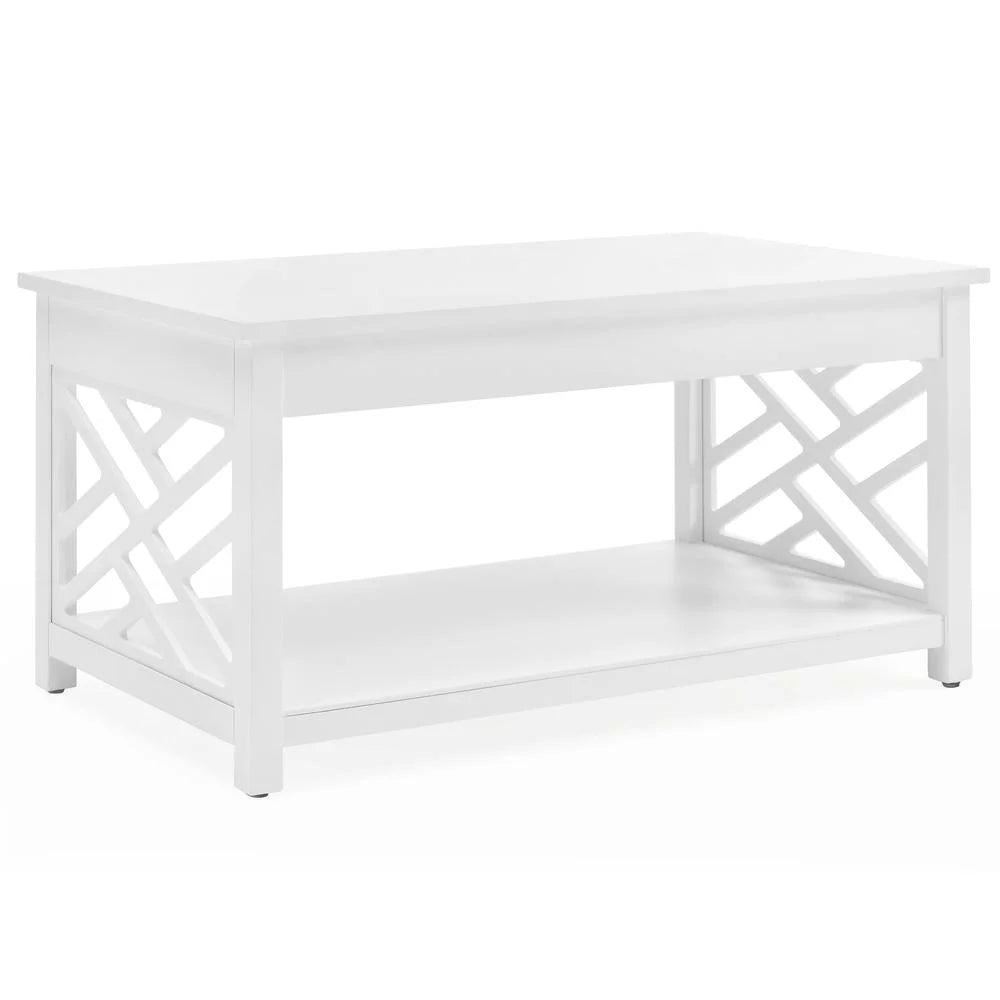 36" Coffee Table and End Table with Tray Shelf O915249
