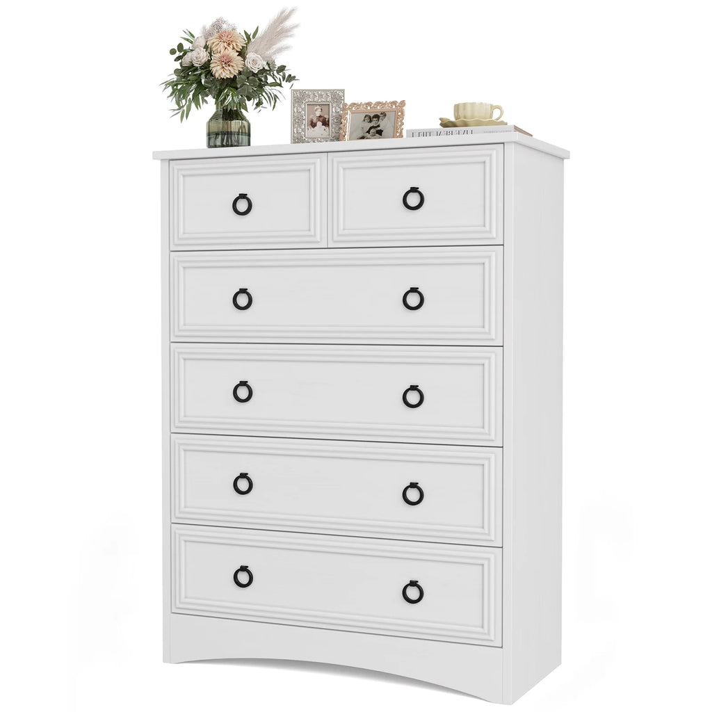 6 Drawer Wood Dresser S58826