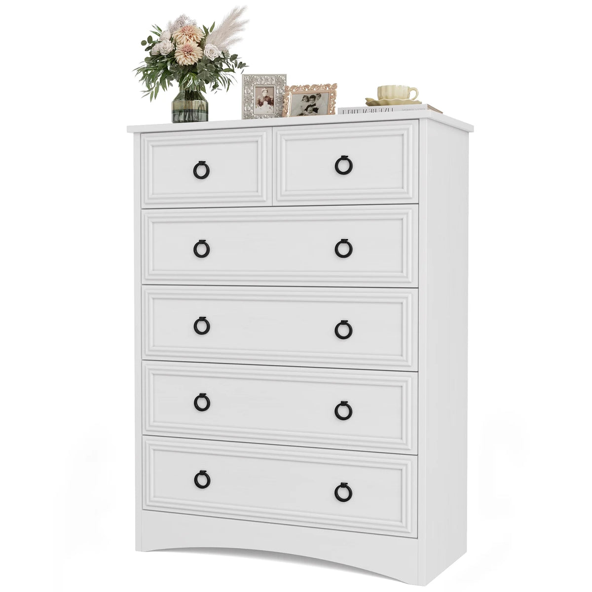 6 Drawer Wood Dresser S58826