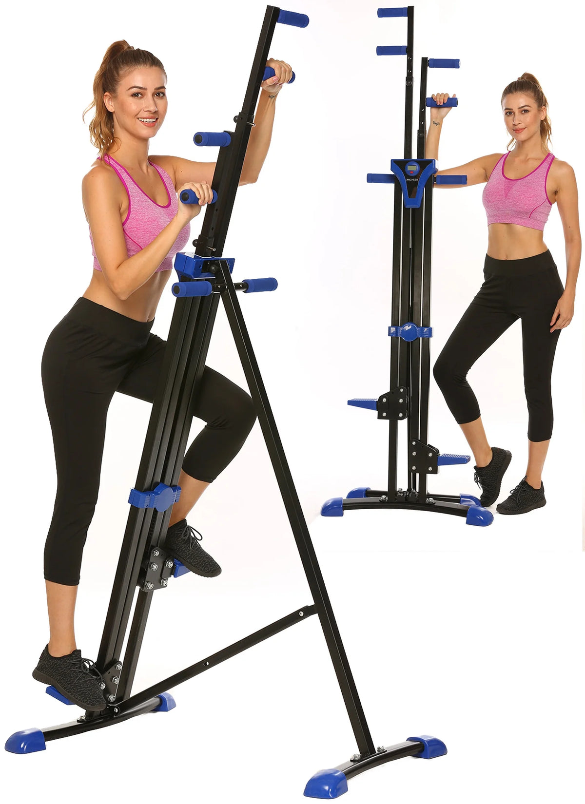 Vertical Climber and Folding Stair Stepper Machine P33426