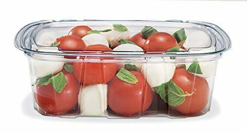 48-Ounce Clear Plastic Container with Lid U150