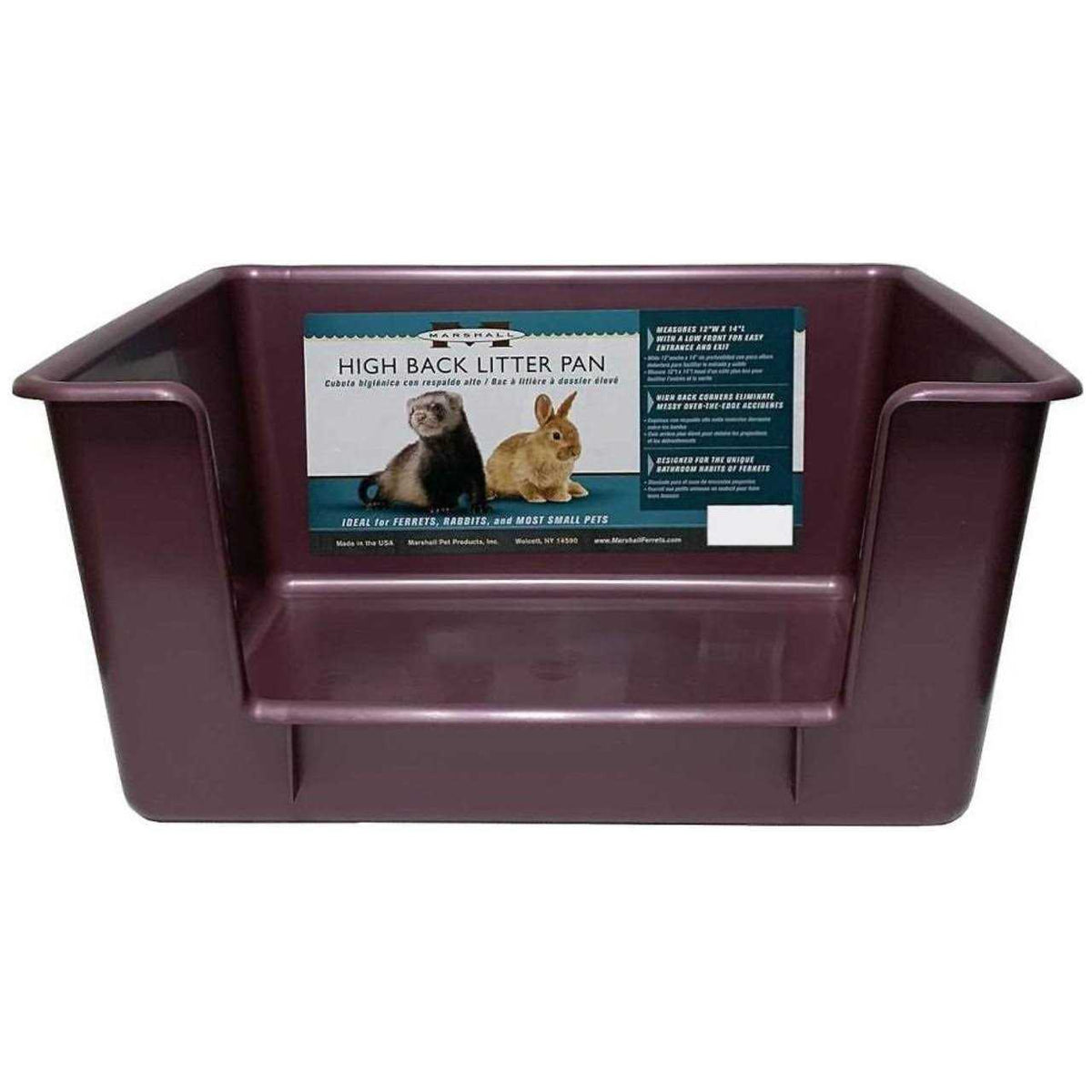 High Back Litter Pan B8477