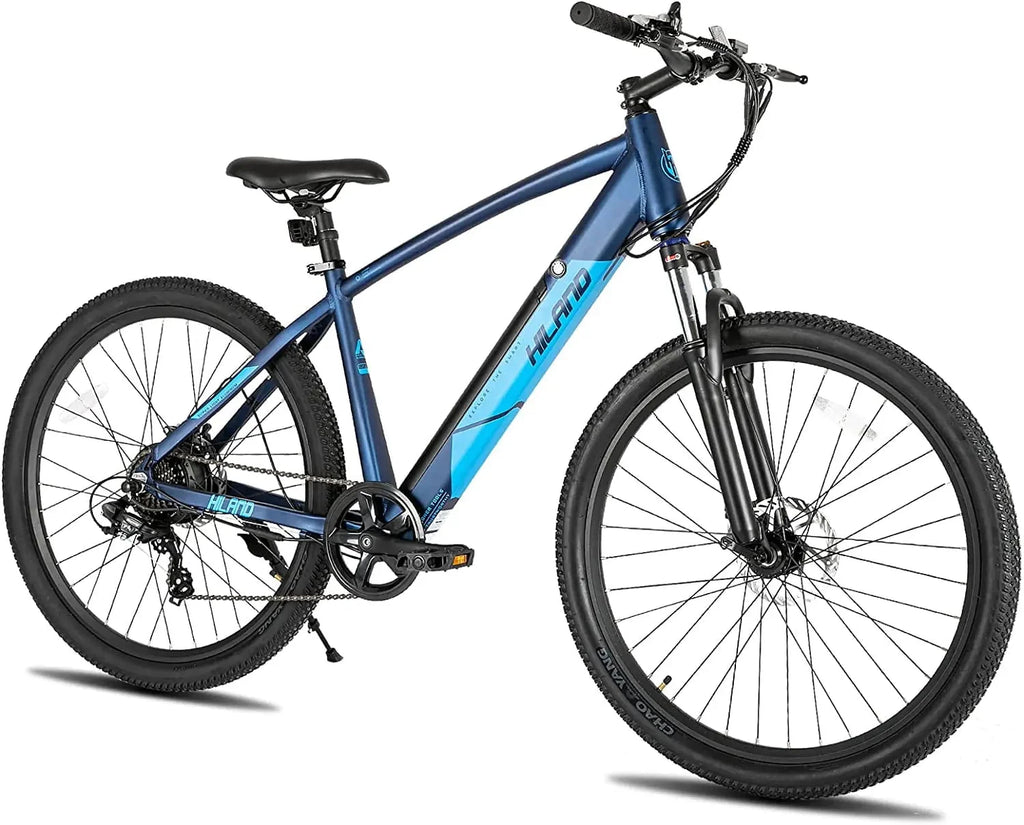 Blue 350W 36V 7-Speed Electric Bike I126529