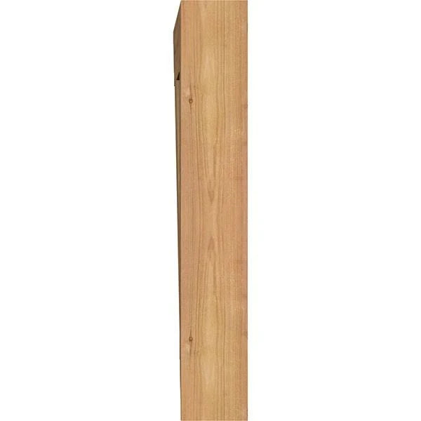 Western Red Cedar Traditional Smooth Bracket O468