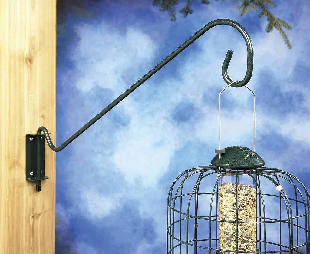18-Inch Metal Wall Bracket for Bird Feeders Y36370