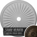 33 1/8x22OD x 3 1/2x22ID x 1 3/8x22P Ceiling Medallion O253